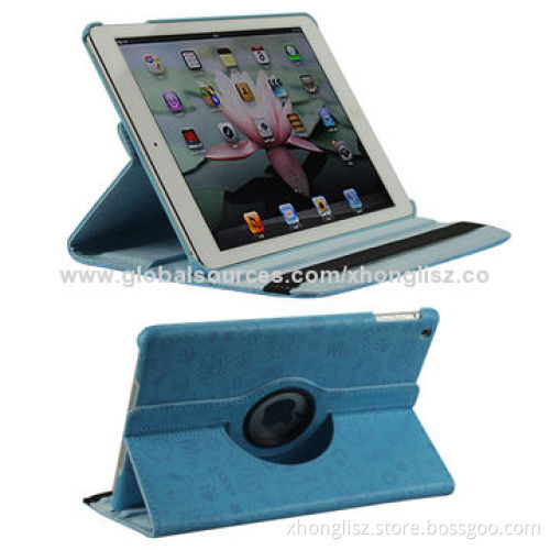PU leather case for iPad air, many color options